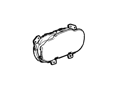 Buick 26233441 CLUSTER,INSTRUMENT(LABELED 26233441, 26216523)