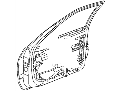 Cadillac 12538476 Door Shell