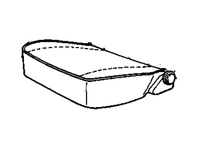 Chevy 15616967 FRAME, SEAT CUSHION (2 REQUIRED)