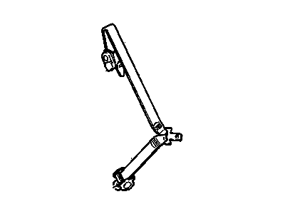 Cadillac Seville Seat Belt - 88954986