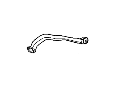 25800282 GM Duct, Side Window Defroster Illustration 1 of 1