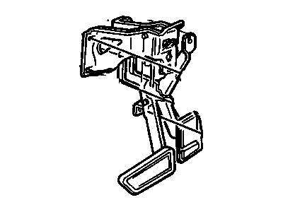 GM 52366040 Pedal, Accelerator Pedal