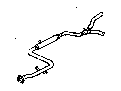 Chevy Lumina Exhaust Pipe - 12512790