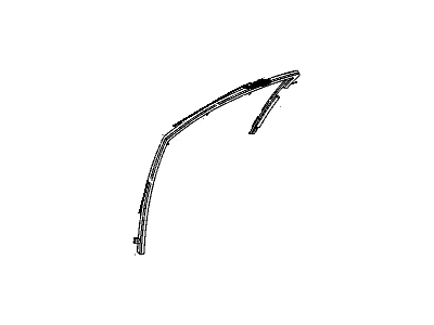 Oldsmobile Achieva Window Channel - 22635564