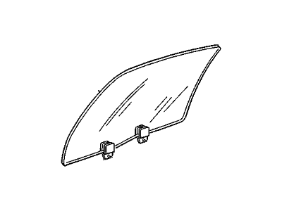 Pontiac 10404054 Door Glass