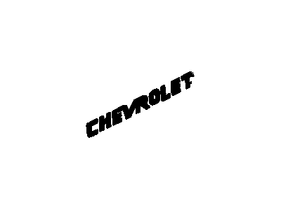 Chevy 15659220 Decal