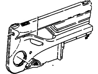 GM 22646210 Door Trim Panel, Front Passenger Side GM 22646210 Door Trim Panel, Front Passenger Side