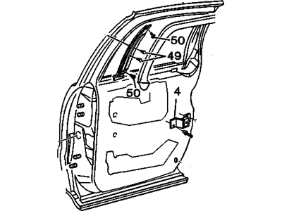 Buick 10269595 Door Shell