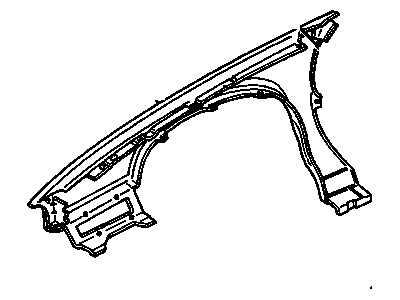 Pontiac 12390954 Fender