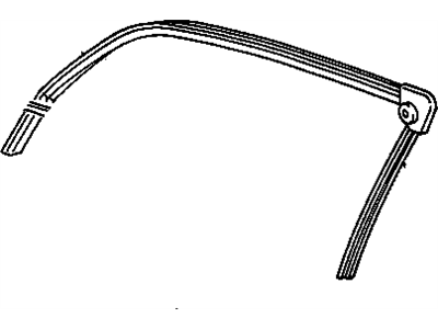 Chevy 10180164 Window Trim