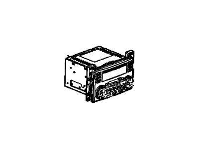 Chevy 15255020 AM/FM CD Cass