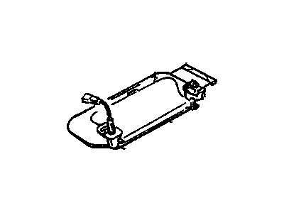 Buick 12537475 SUNSHADE,(GRAY)