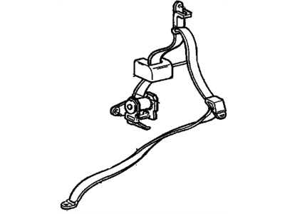 Chevy Cavalier Seat Belt - 12512379