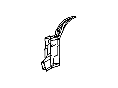 Chevy 10051827 Lock Pillar