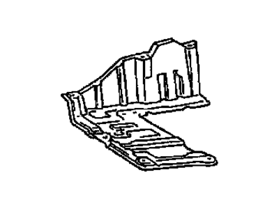 2002 Chevy Prizm Fender Splash Shield - 94852036