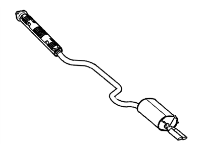 Oldsmobile Intrigue Exhaust Pipe - 10413105