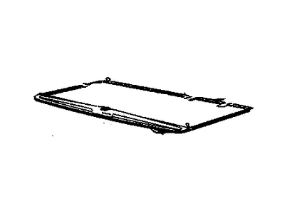 Oldsmobile 12536871 Sunshade