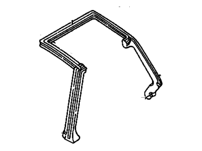 Pontiac 10198231 Weatherstrip Retainer