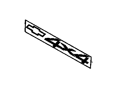GMC 15606061 Decal