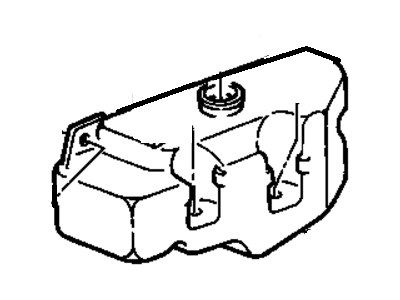 GMC Typhoon Washer Reservoir - 22127589