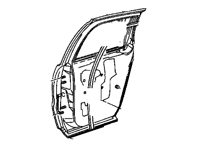 Buick 10269594 Door Shell