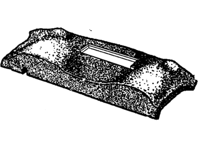 Cadillac 25725097 Package Tray Trim