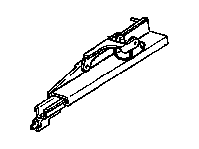 GM 16722913 Seat Adjuster, Front
