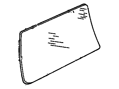 Oldsmobile 10251952 Glass