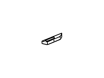 Chevy 22574128 ARMREST,REAR SIDE DOOR(PART OF 16)(GRAY)