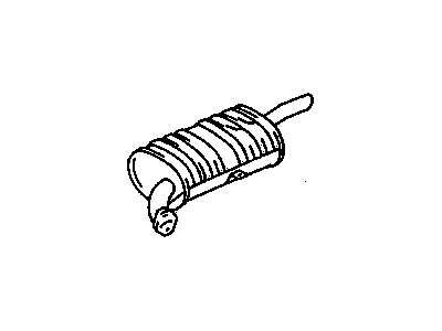 Chevy Prizm Exhaust Pipe - 94856620