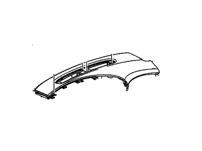 Oldsmobile 25685895 Upper Pad
