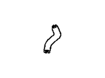 Pontiac 10041086 HOSE, RADIATOR INLET INTERMEDIATE (1985-87)