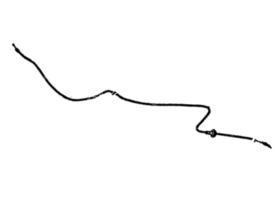 GM 15291414 Cable, Hood Latch GM 15291414 Cable, Hood Latch