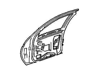 Chevy 22638752 Door Shell