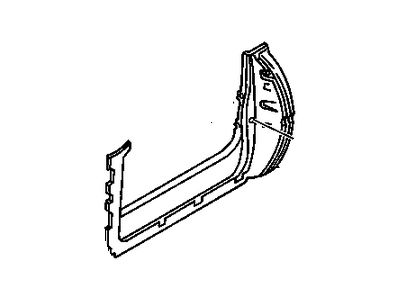 Chevy 10287793 Opening Panel