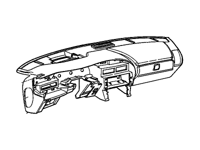 Pontiac 10284734 Instrument Panel