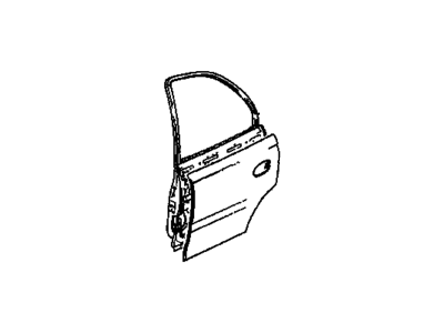 Cadillac 9147945 Door Shell