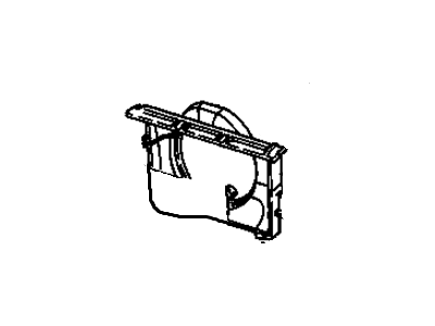 Pontiac Fan Shroud - 14084611