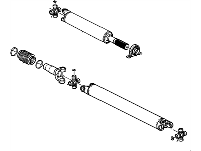 Chevy 15713648 SHAFT,FRONT & REAR PROPELLER(INCLUDES 2-10)