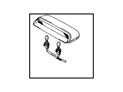 Chevy 30013168 High Mount Lamp