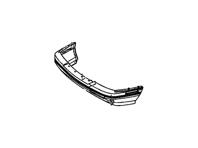 Chevy Corsica Bumper - 22652144