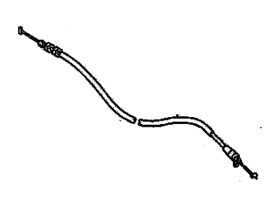 Pontiac Vibe Throttle Cable - 88969659