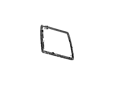 GMC 15190216 Glass