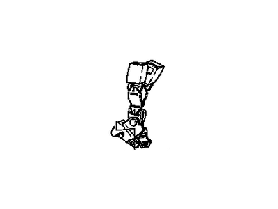 Chevy 12384024 Seat Belt Assembly