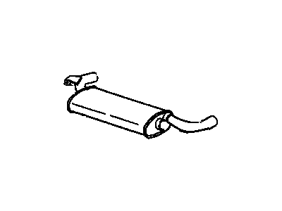 Pontiac 25625037 Muffler & Pipe