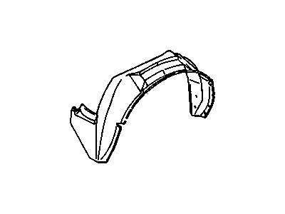 Pontiac 10037498 Splash Shield