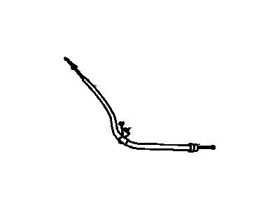 Buick Reatta Parking Brake Cable - 1642672