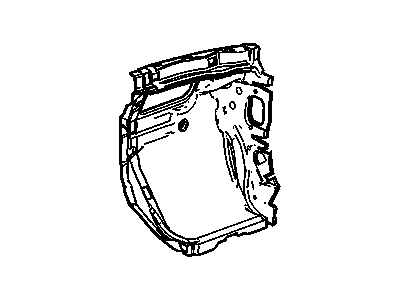 GM 39103361 Insulator, Shroud And Dash And Vent Duct Panel