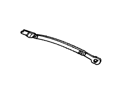 GM 15619188 Belt Kit, A95 - Front Bucket Seat, Rear Passenger Side 15619188 GM Belt Kit, A95 - Front Bucket Seat, Rear Passenger Side Illustration 1 of 1