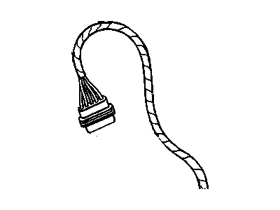 Cadillac 12099601 Socket & Wire